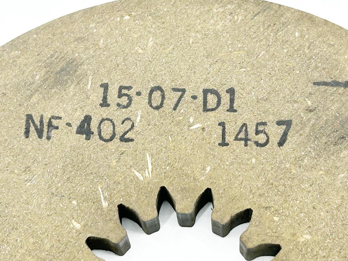 New 15-07-D1 Friction Disc NF-402 1457 - No Box