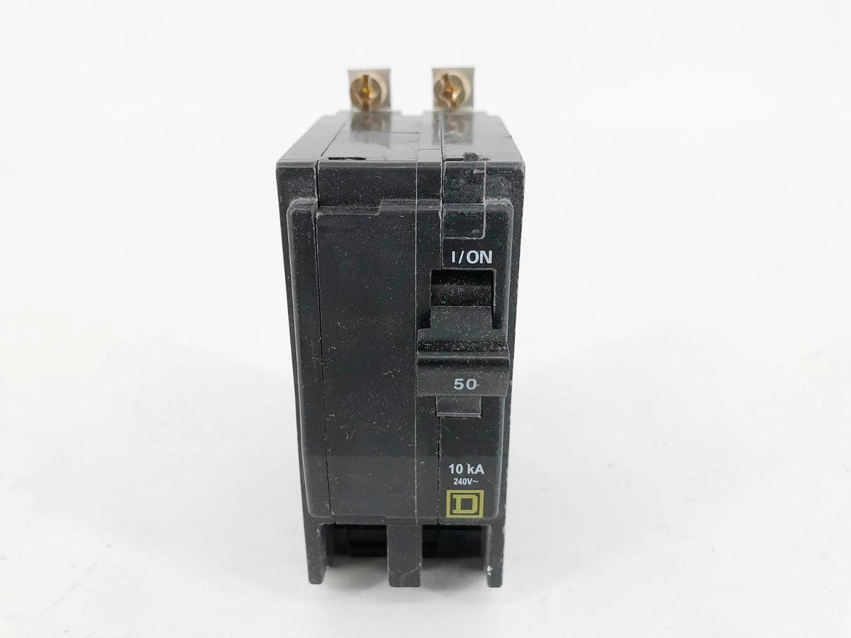 New Square D QOB250H Circuit Breaker 50A 240V 50/60Hz 2 Pole