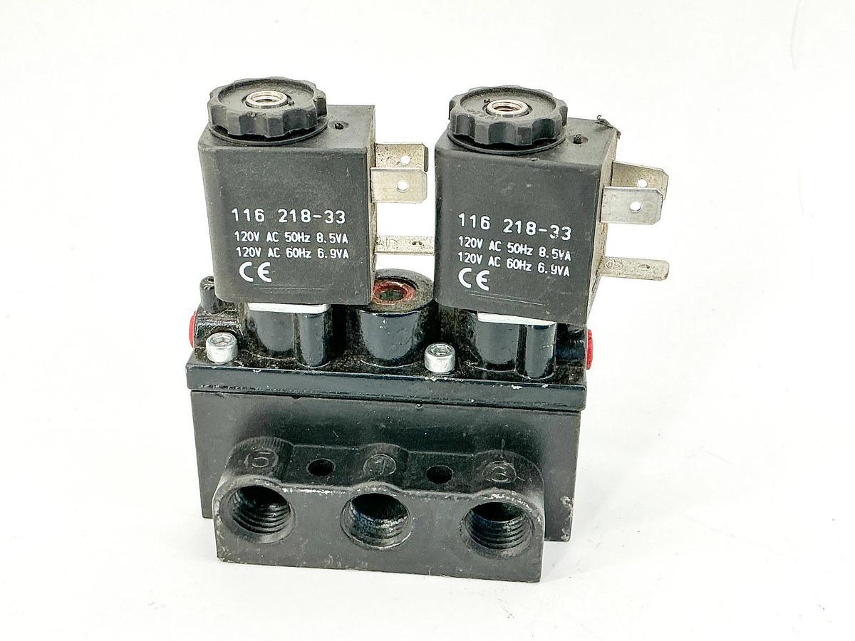 Used Ingersoll Rand A212SD-120-A-M Solenoid Valve 120V 6.9W K0226