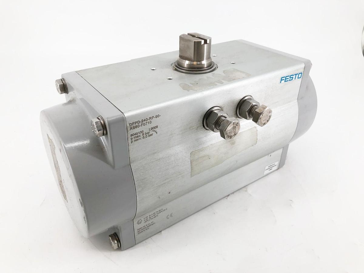 New Festo DFPD-240-RP-90-RS60-F0710 Semi-Rotary Drive 8 bar 8048138 - No Box