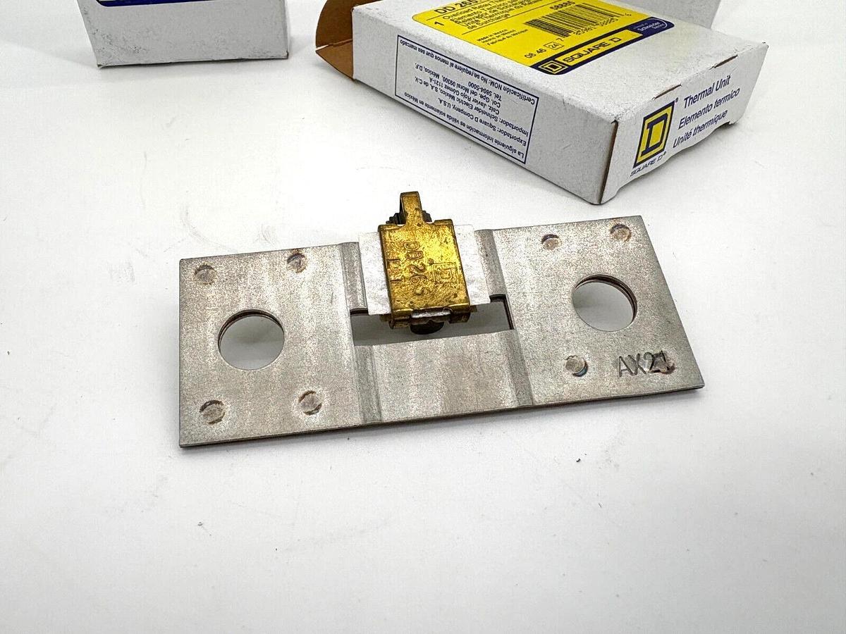 Lot of 3 New Square D DD265.0 Overload Relay Thermal Units 58885