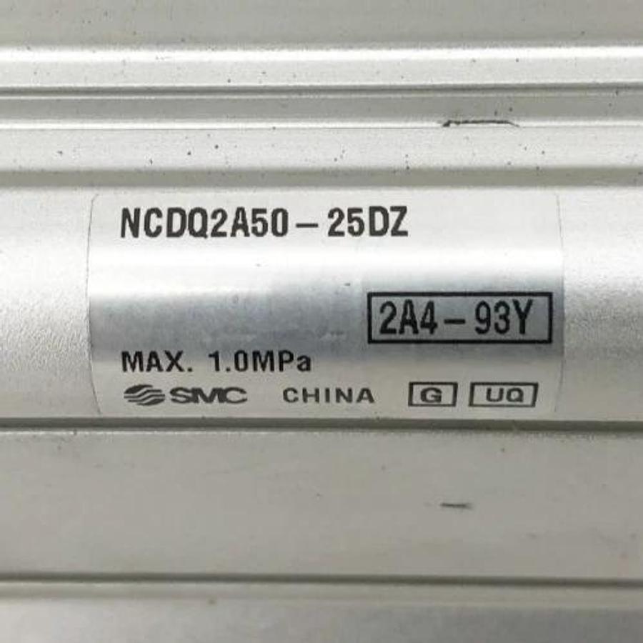 New SMC NCDQ2A50-25DZ Compact Cylinder 1.0MPa - No Box