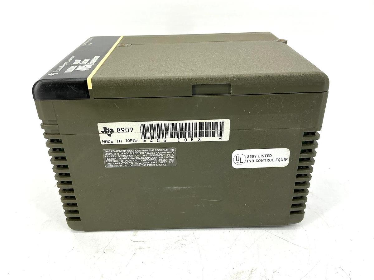 Used Texas Instruments 405-IOEX Input/Output Expansion Module 110/220VAC 405IOEX