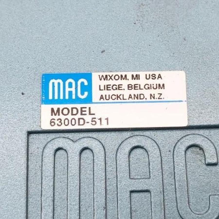 Used MAC Valves 6300D-511 Solenoid Valve Block