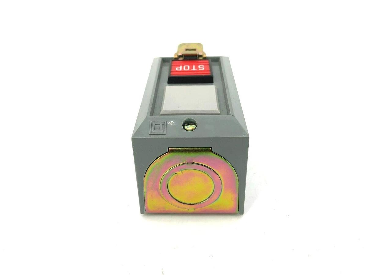New Square D 9001-BG-104 Control Station Stop Pushbutton W/ Lockout