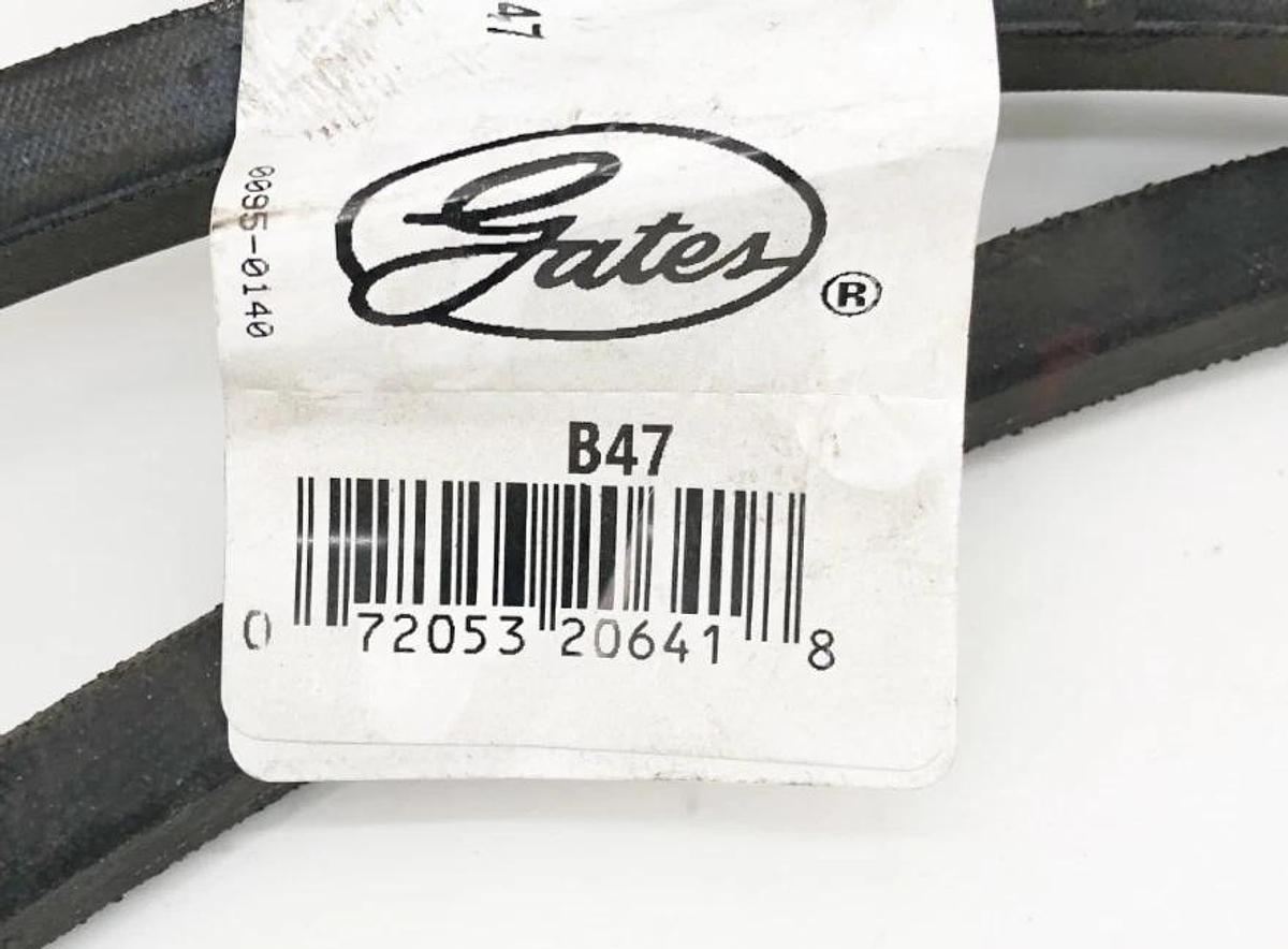 Lot of 5 New Gates B47 V-Belts 21/32" x 50" 9003-2047 - No Box