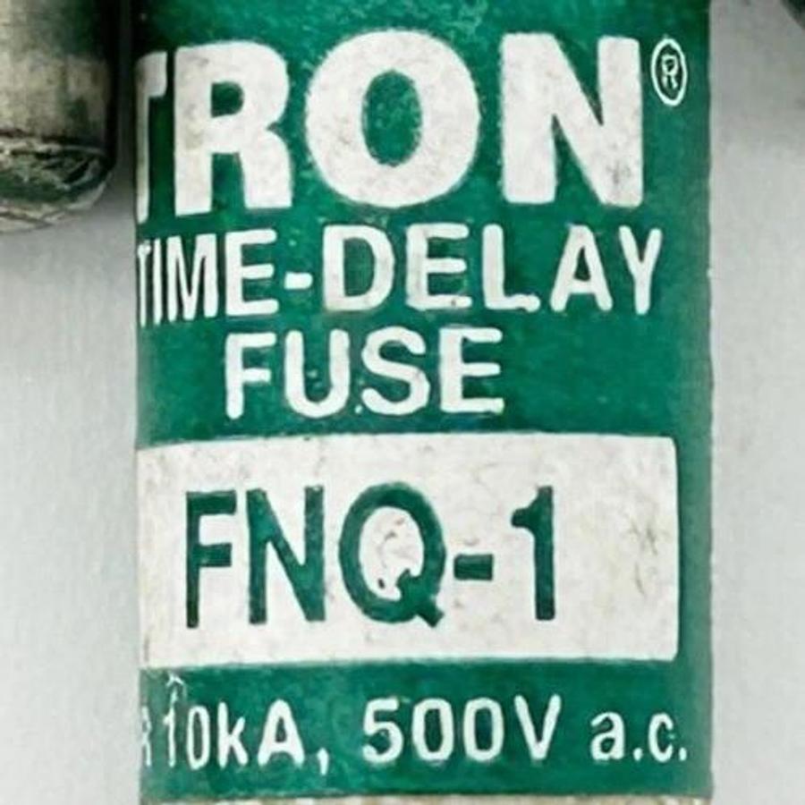 New Lot of 9 Bussmann FNQ-1 Time Delay Fuse 1A 500A