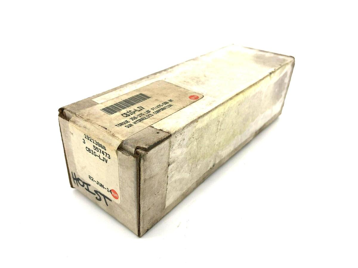 Sun Hydraulics CBIG-LJV Counterbalance Valve 2000-5000psi - Sealed Box CBIGLJV