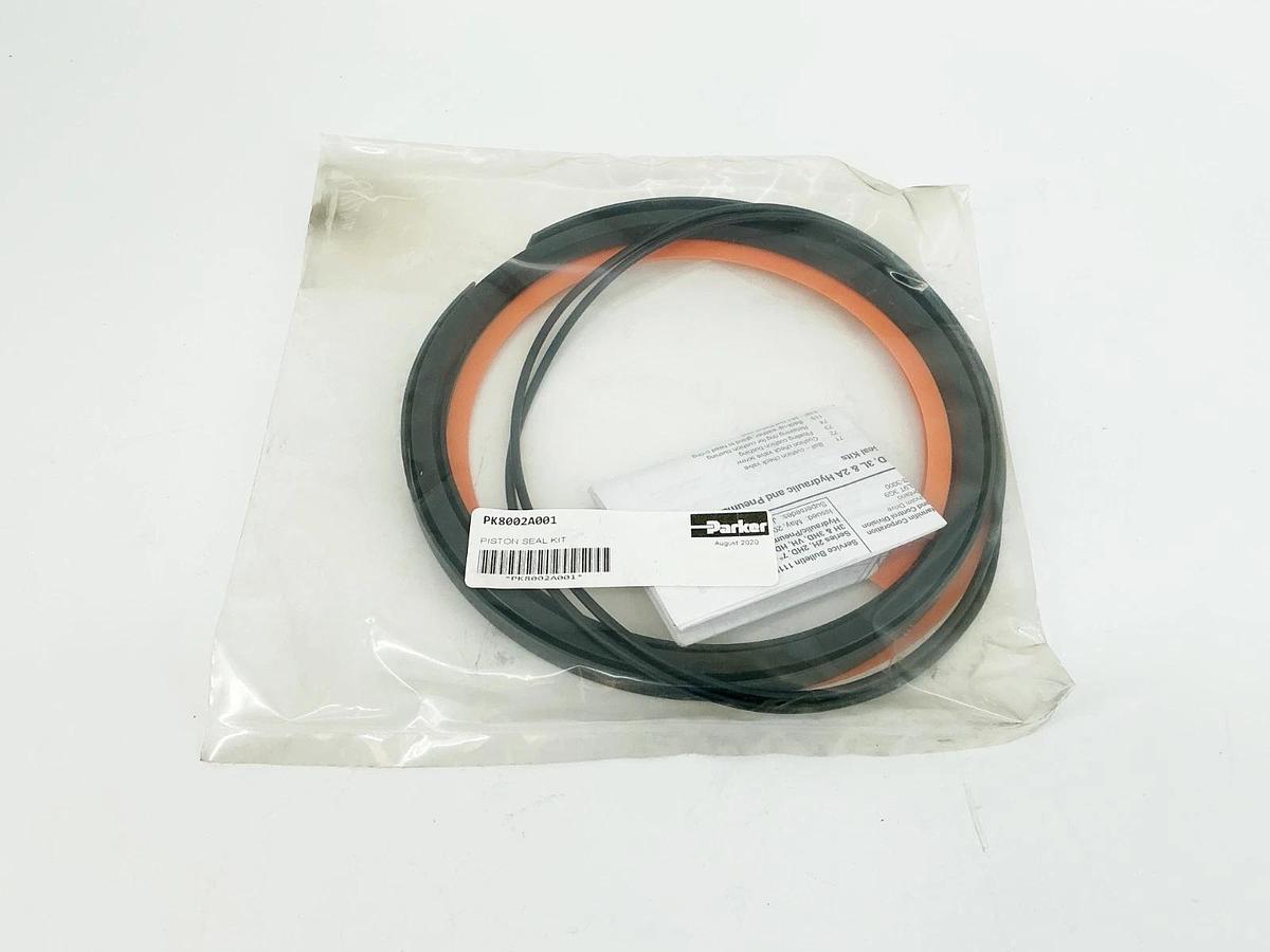 New Parker PK8002A001 Piston Seal Kit 2A Series 8" Class 1