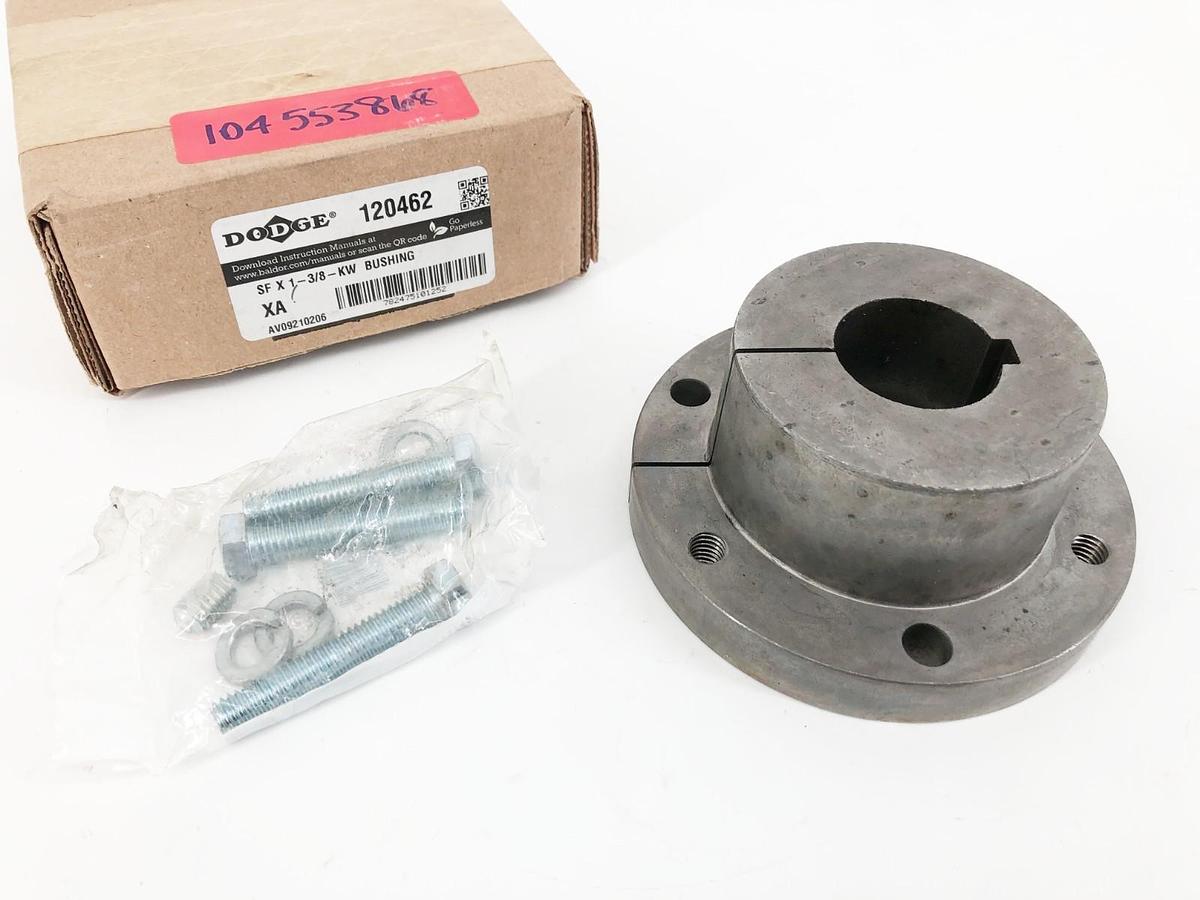 New Dodge 120462 Taper Lock Bushing 1.375" Bore SF X 1-3/8-KW