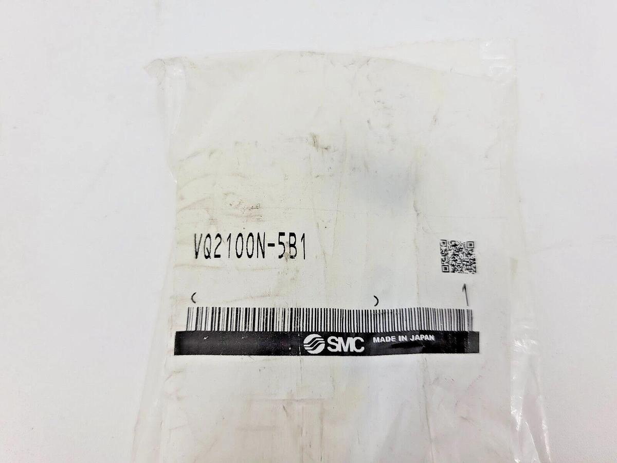 New SMC VQ2100N-5B1 Solenoid Valve 5-Port Plug-In 0.1~0.7MPa