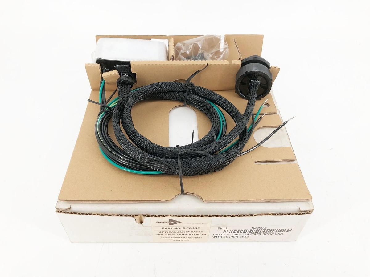 New Grace Engineered R-3F-L36 SafeSide Optical Light Cable Voltage Indicator 36"