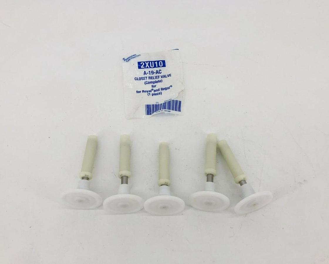 Lot of 5 New Sloan 2XU10 Closet Relief Valves A-19-AC