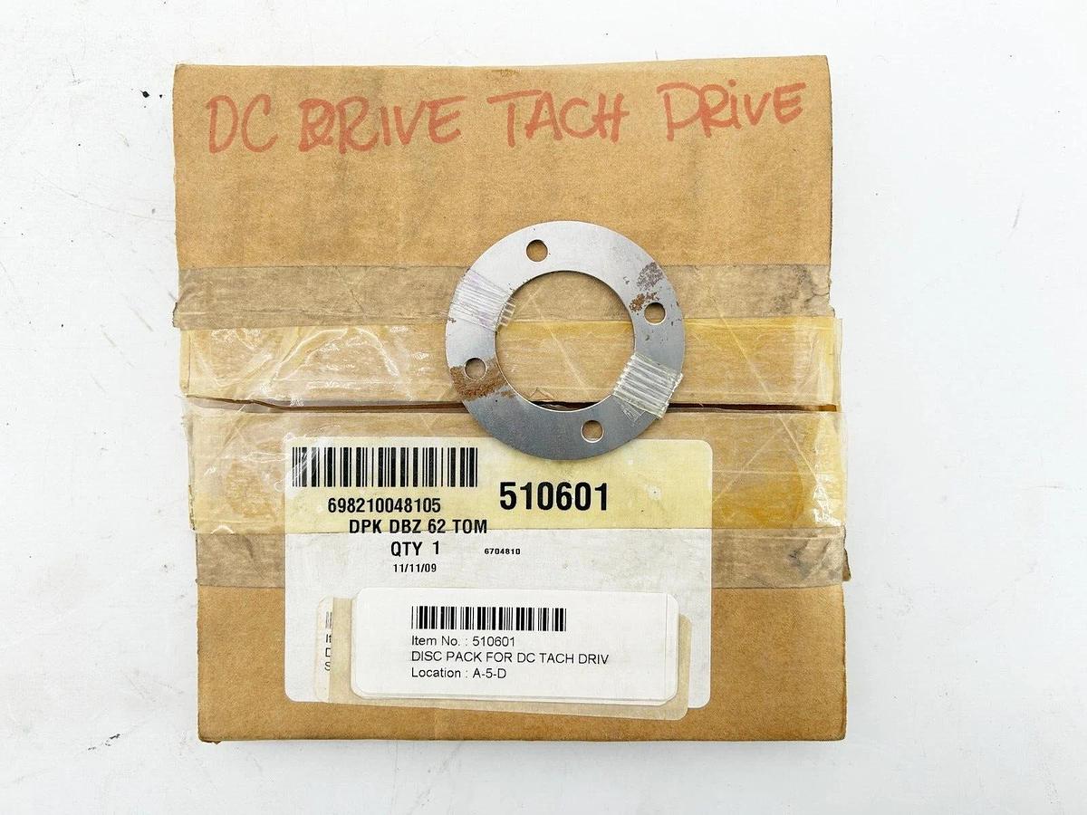 New Rexnord 510601 DPK DBZ 62 TOM Coupling DISC Pack Size 62 2.44"