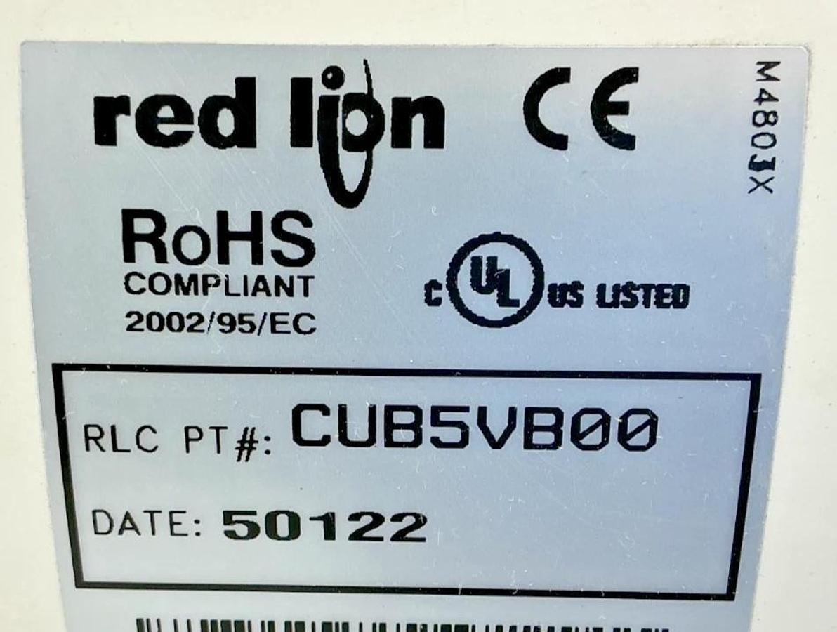 New Red Lion Controls CUB5VB00 Ser CUB5V Voltage Meter 1.2W 9-28VDC