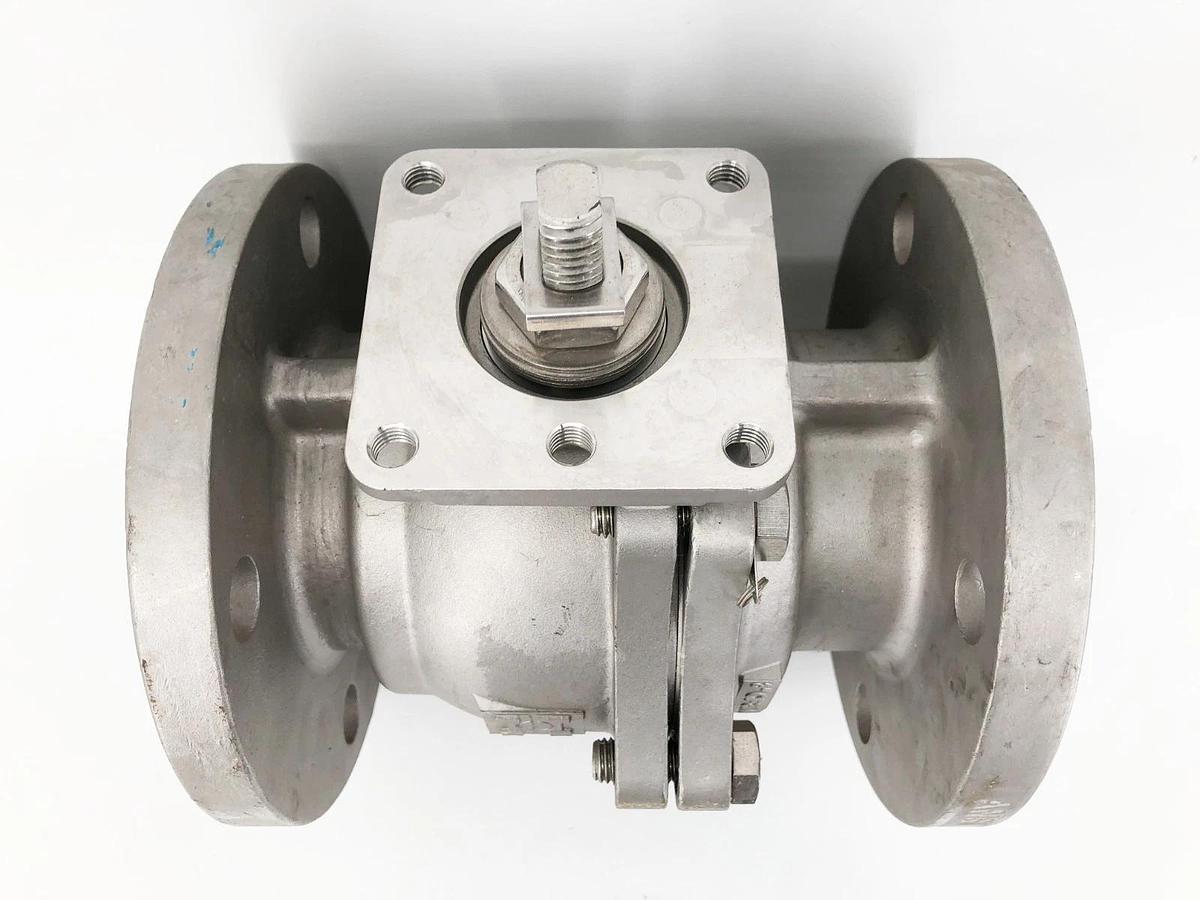 New Inline Industries Stainless Steel Ball Valve 3" CF8M ANSI 150 - No Box
