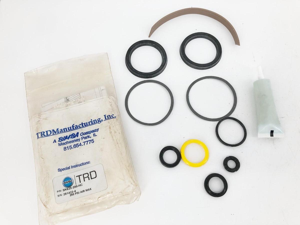 New Bimba SK625-200-HC Valve Rebuild Kit 250psi