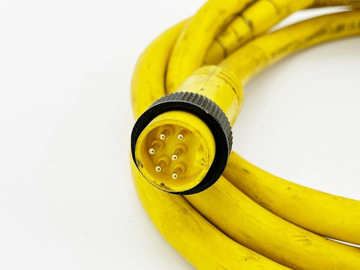 Used Brad Connectivity 226020A01F060 Cableset 6P Male/Female ST/ST 6" Cable 16 AWG PV