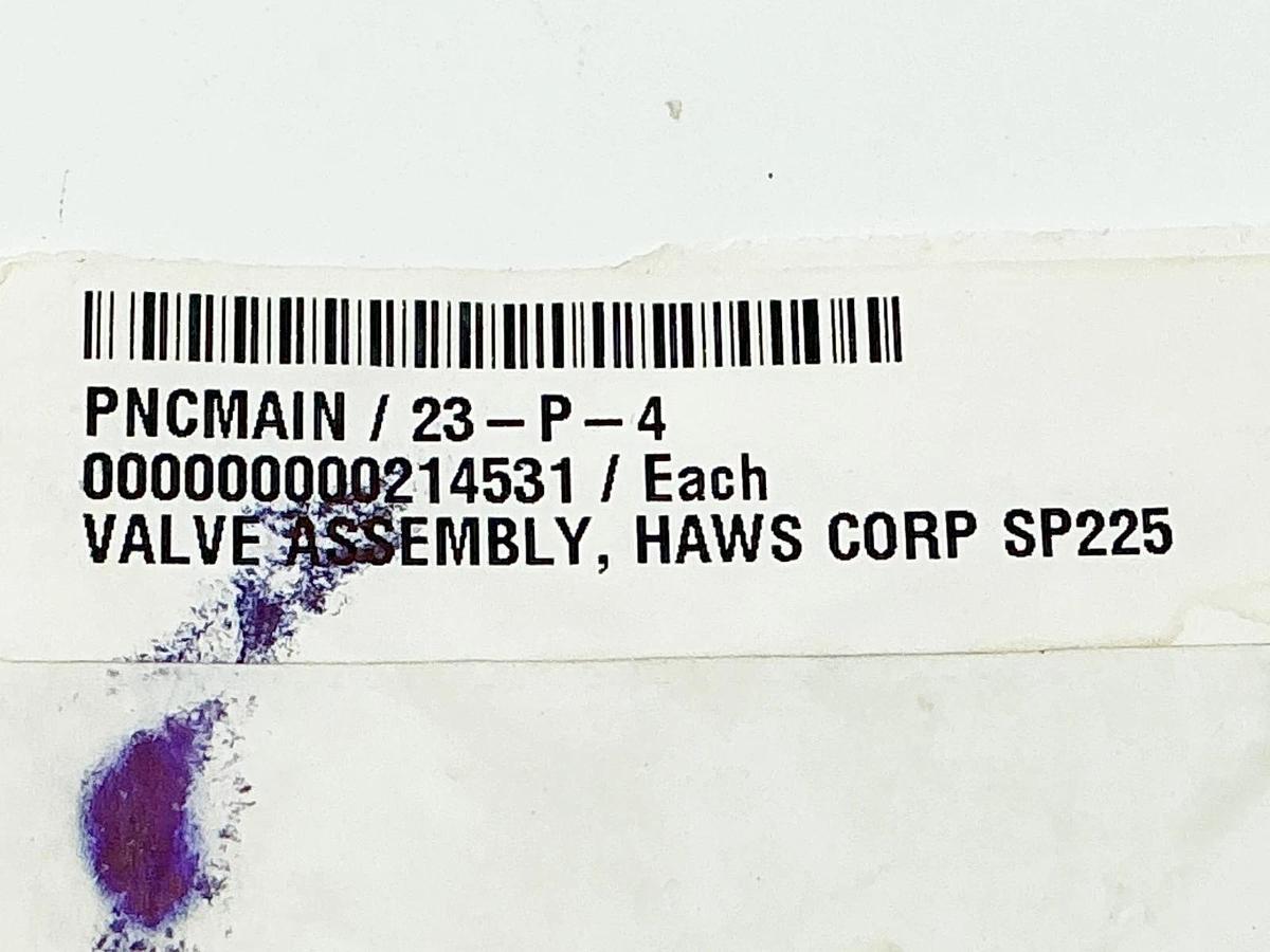 New Haws SP225 Ball Valve With Flag 1/2" Inlet 1/4"NPT Outlet - No Box