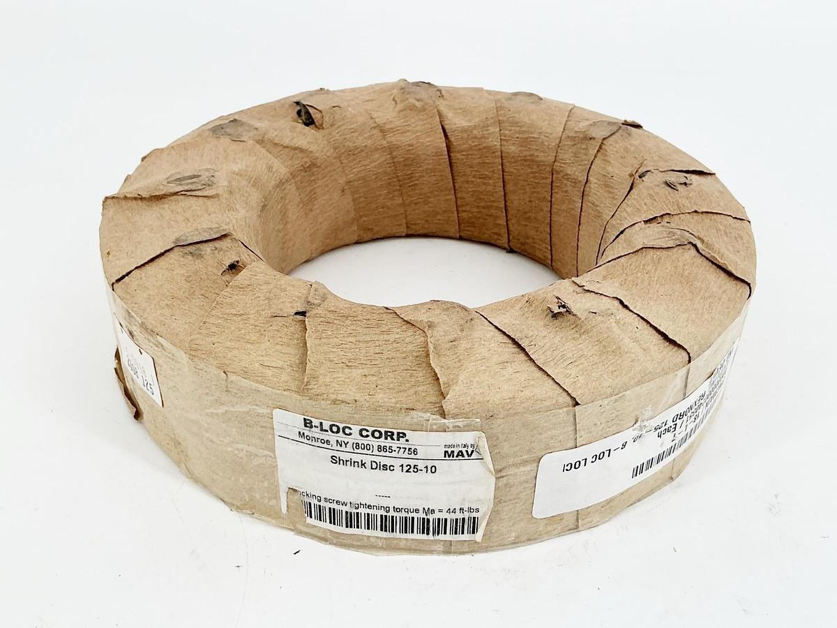 New B-Loc Corp 125-10 Coupling Shrink Disc