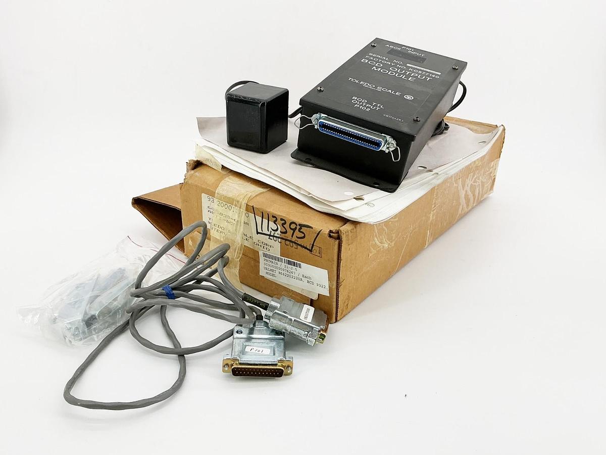 New Toledo Scale KC577140BCD Output Module ASC11-BCD 6054833-6SR