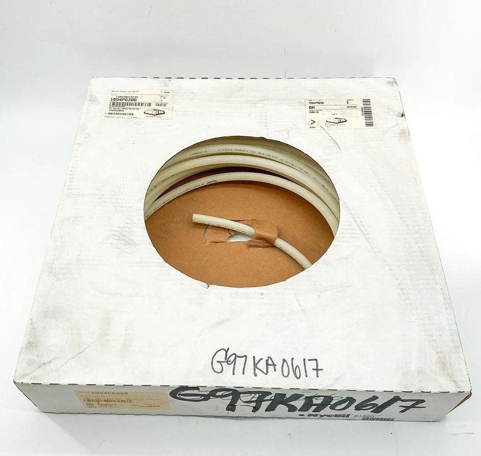 New Dixon 1094P6200 100' Natural Color Nylon 12 Tubing 1/2"OD .375"ID .062 Wall