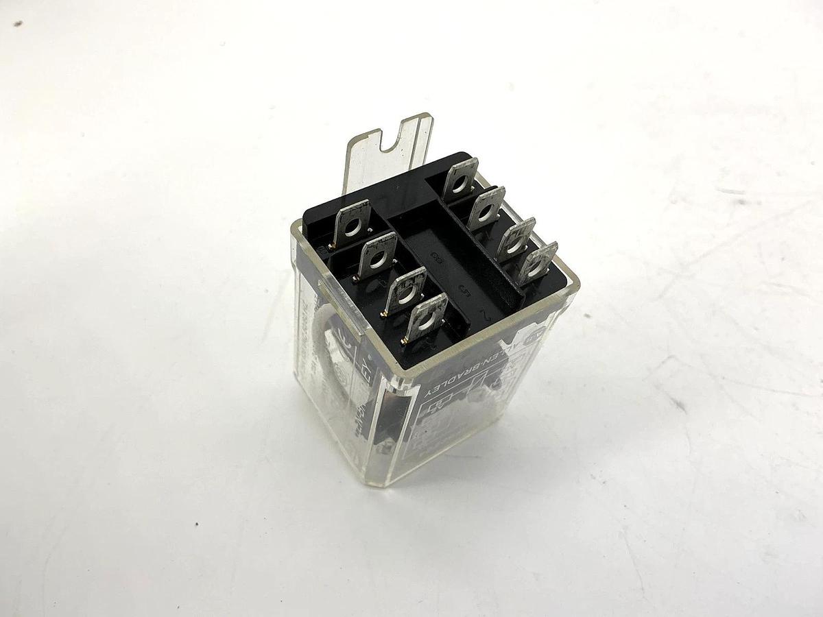 Used Lot of 2 Allen Bradley 700-HHF62Z24 Ser A Control Relay Type H 8-Pin 25A 24VDC