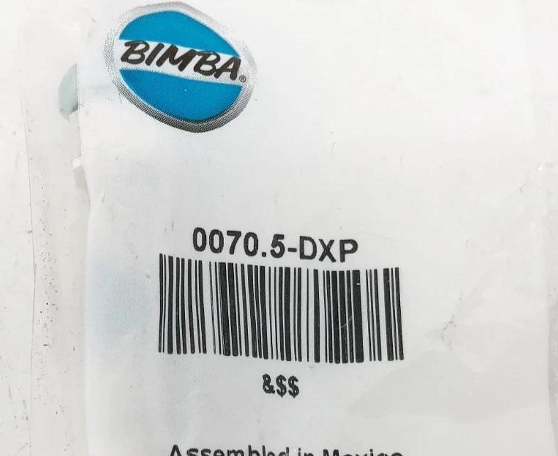 Lot of 2 New Bimba 0070.5-DXP Cylinders Double Acting 1/2" Stroke 5/16" Bore