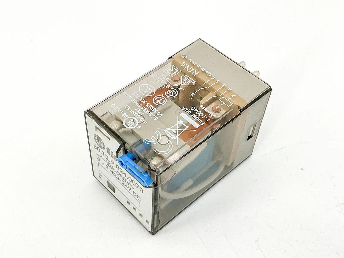 New Finder 60.12.9.024.0070 General Purpose Relay 24V 10A - No Box