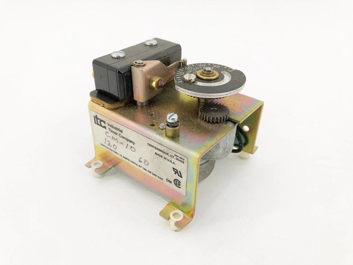 New Industrial Timer Company CM-10 Timer 0 s 3 h 120V 60Hz 830210-011