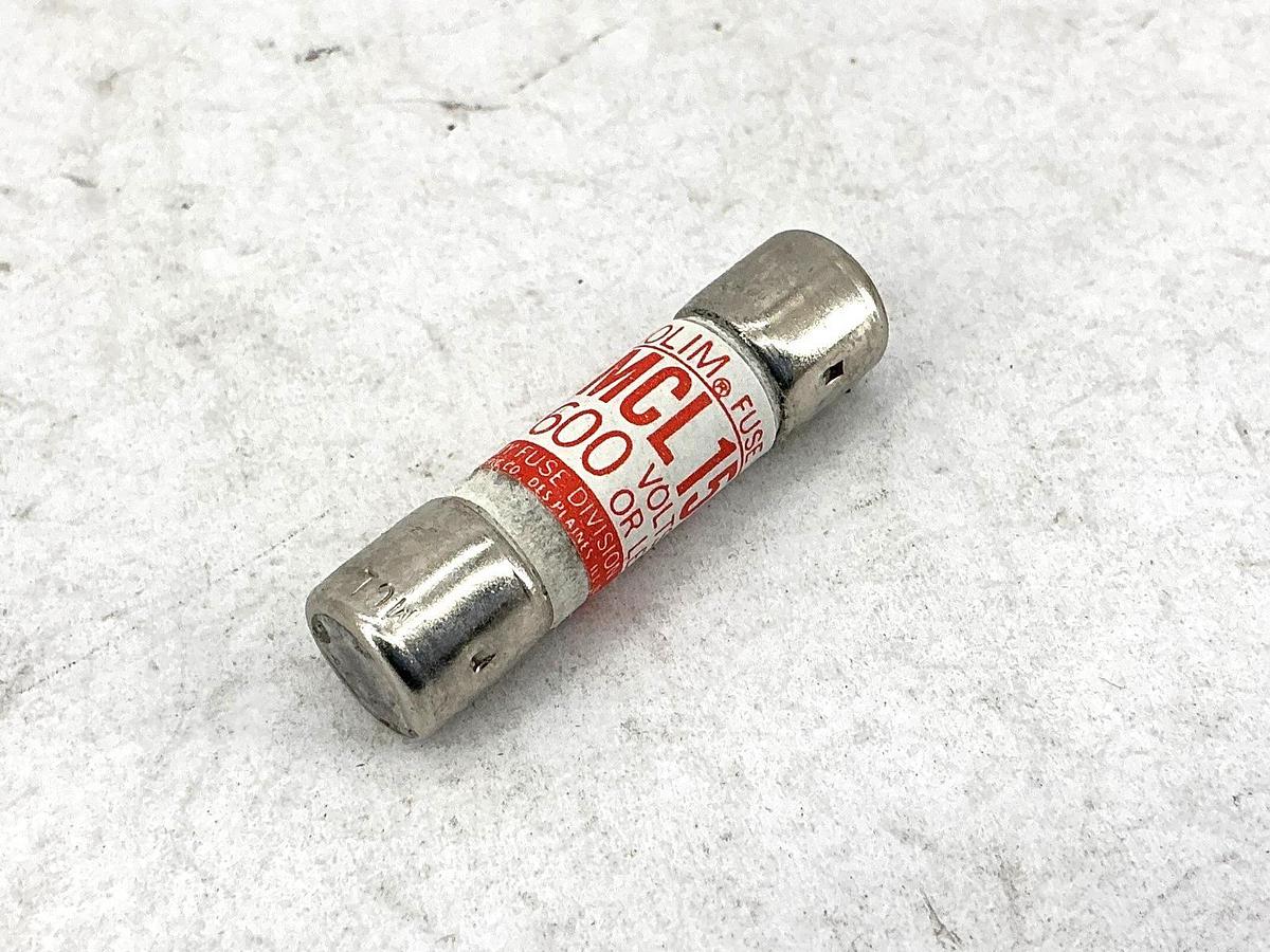 New Econolim MCL-15 Fuse 15A 600V Box of 10 MCL15
