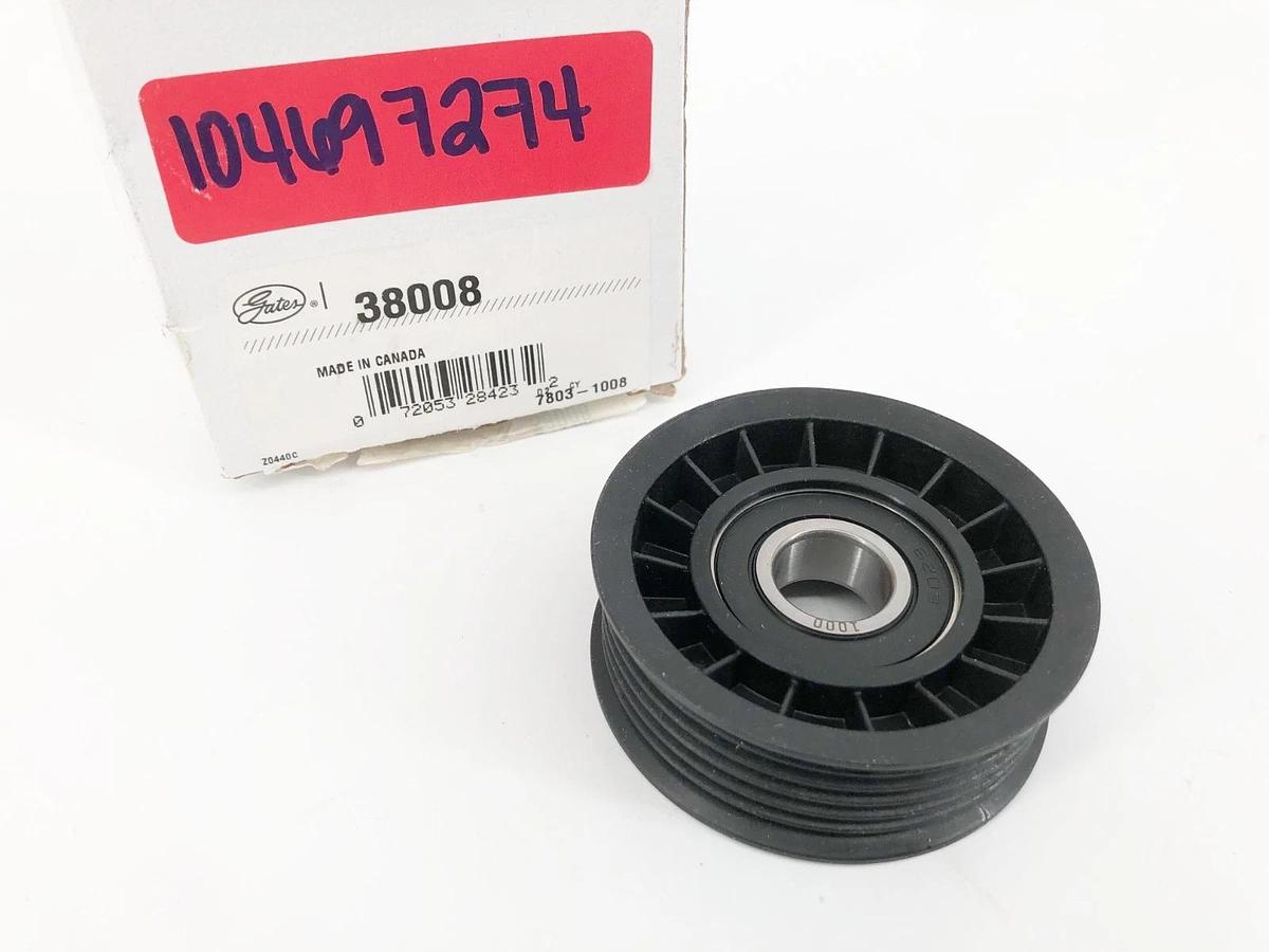 New Gates 38008 DriveAlign Idler Pulley 6-Groove
