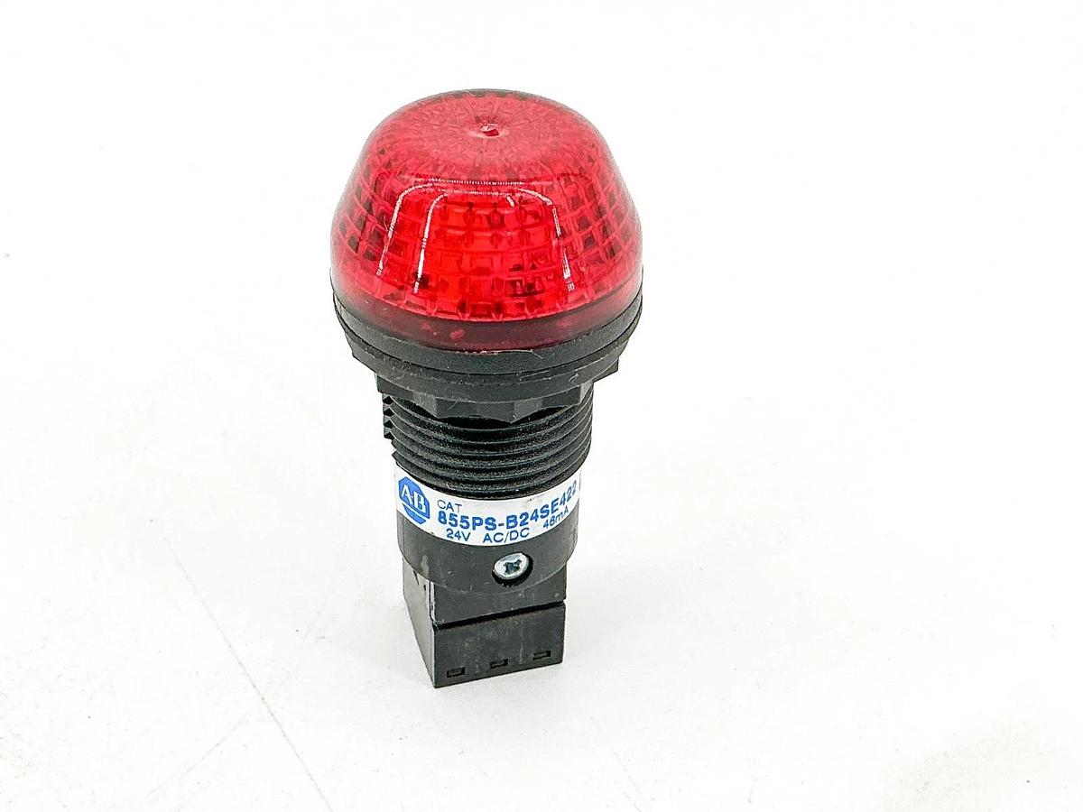 New Allen Bradley 855PS-B24SE422 Strobe Light 24V 46mA Ser.A - No Box
