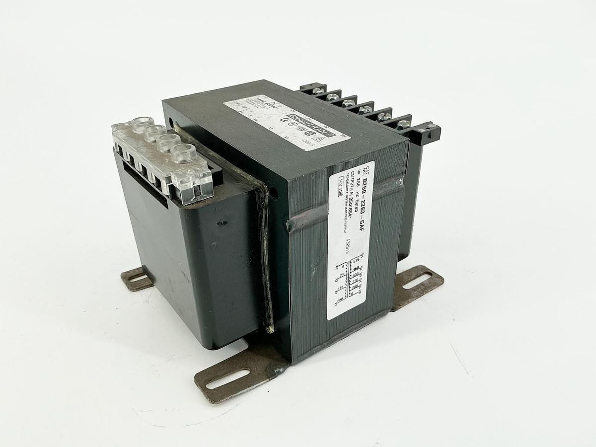 New Globaltran B250-2263-GAF Control Power Transformer 250VA 50/60Hz - No Box