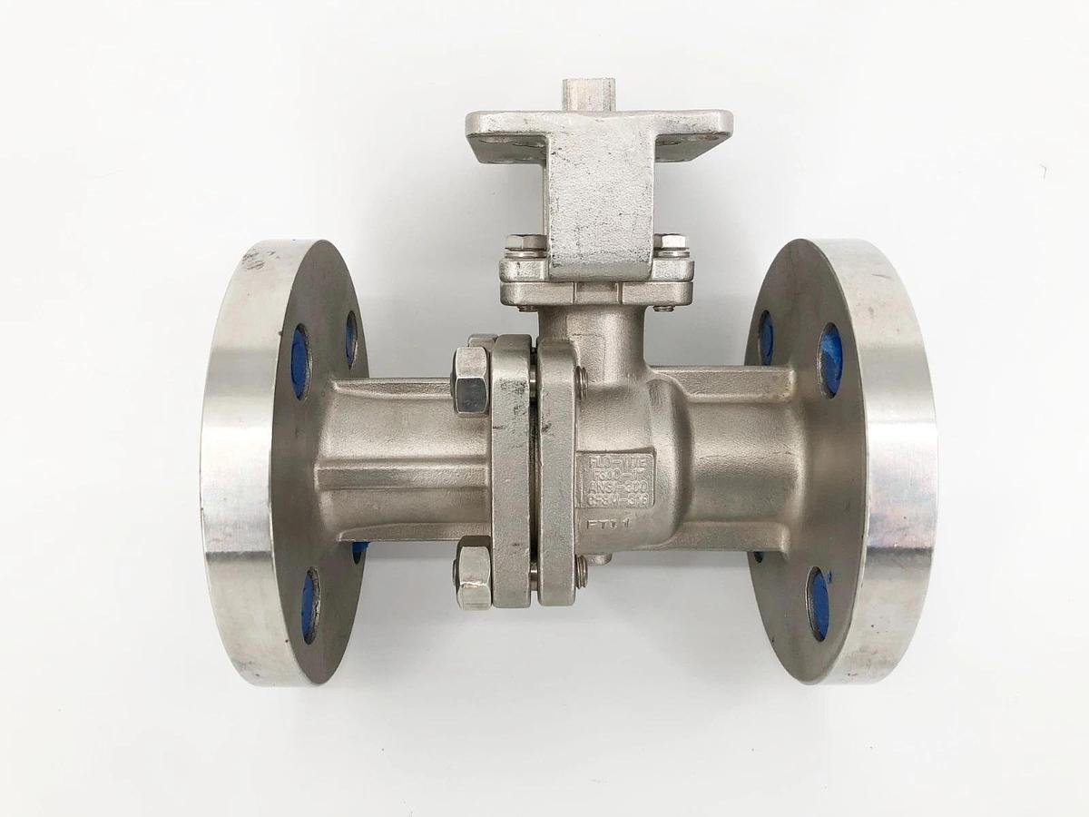 New Flo-Tite F300-1" Ball Valve w/ BK1-S4 ANSI-300 CF8M-316 Stainless - No Box