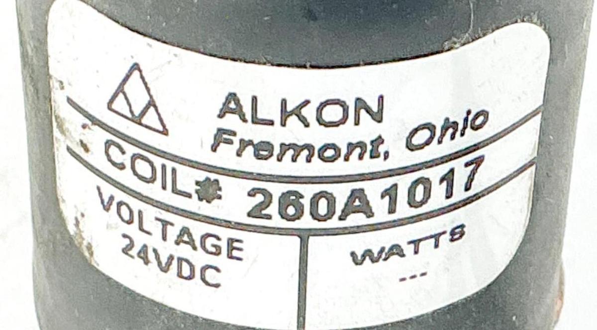 New Alkon 260A1017 Solenoid Coil 24VDC - No Box