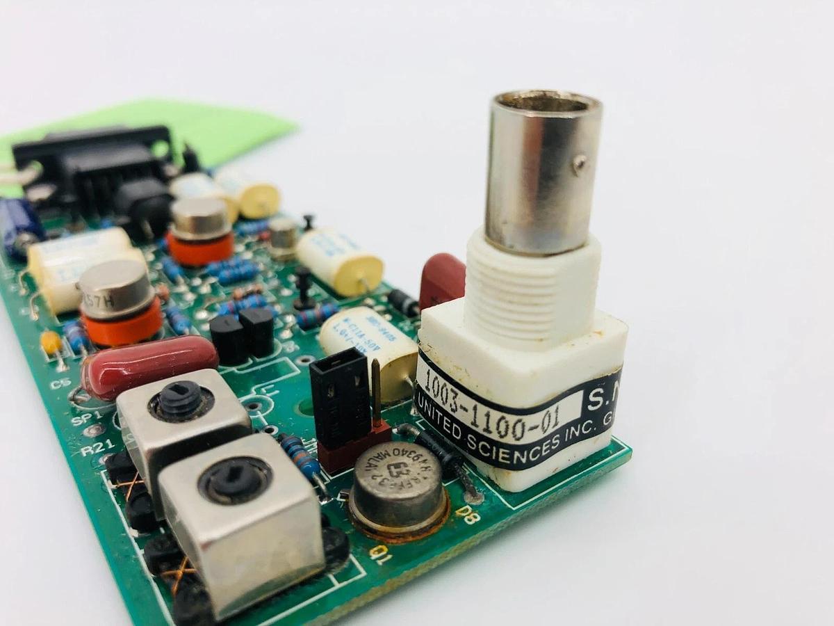 Used New United Sciences 1003-1100-01 Pre Amp Board 50 Khz S/N 6-02445M-0594