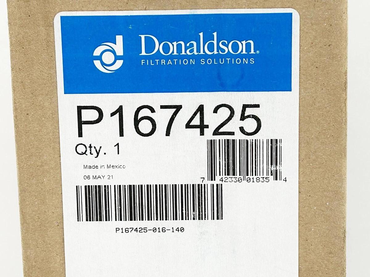 New Lot of 2 Donaldson P167425 Hydraulic Cartidge Filter