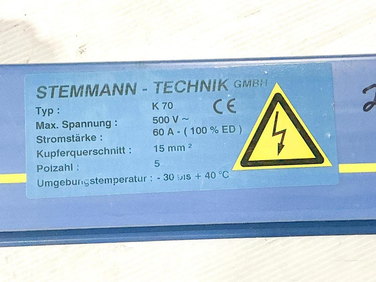 New Stemmann-Technik K70 Power Supply Trolley 500V 60A 15mm KXA-06BT4 2145489