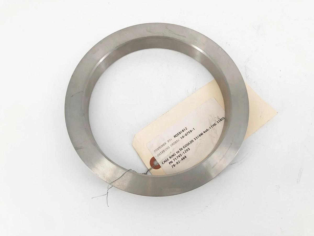 New 71745-1203 Wear Ring for Goulds 4X6-11HG 316SS - No Box