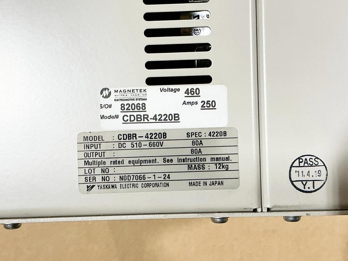 New Yaskawa CDBR-4220B Dynamic Braking Transistor Module 510-660VDC 80A