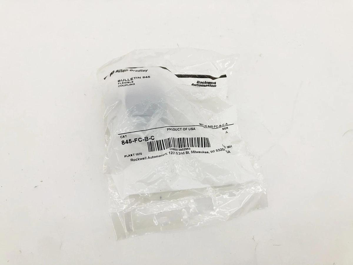 New Allen-Bradley 845-FC-B-C Ser. A Flexible Coupling 3/8" 1/2"