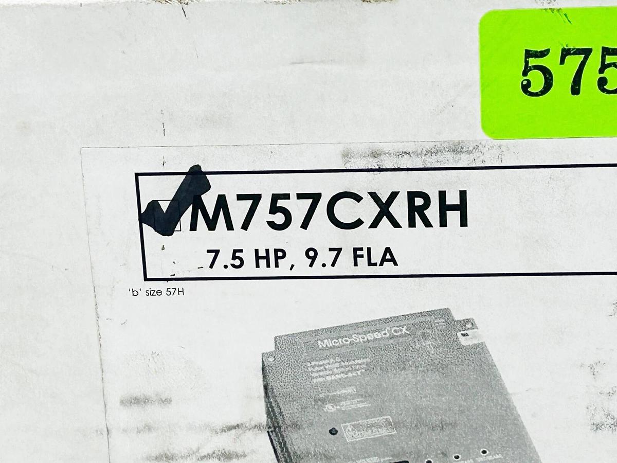 New PE M757CXRH Crane Hoist Motor Control Drive 7.5HP 9.7FLA 575V