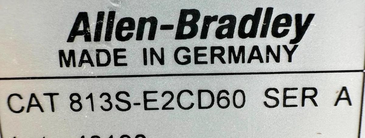 New Allen Bradley 813S-E2CD60 Ser A Phase Monitor 250-690V 60HZ 115VCP 3 Phase