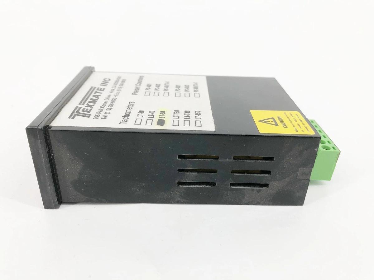 New Texmate LT-50 Tachometer 5-Digit 110/120VAC