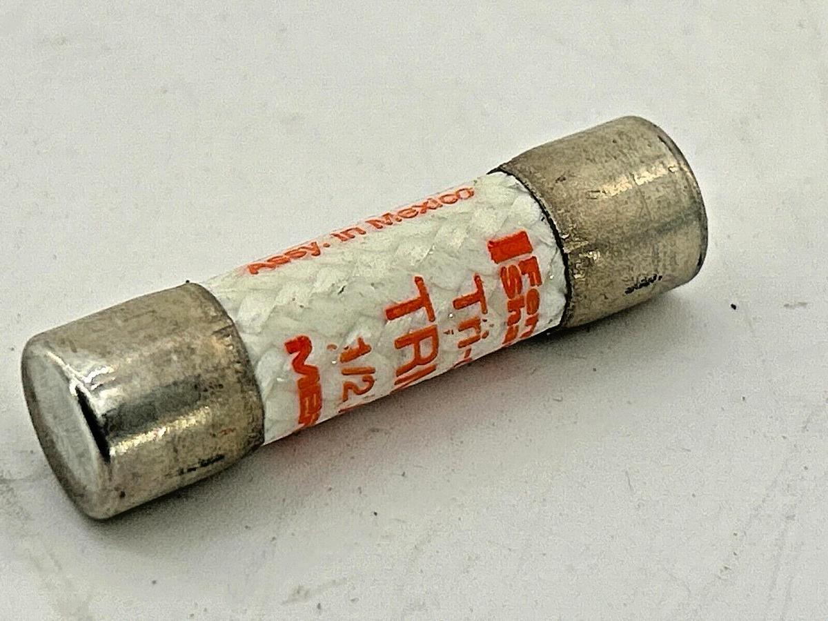 New Lot of 4 Ferraz Shawmut TRM1/2 Time Delay .5A 250V