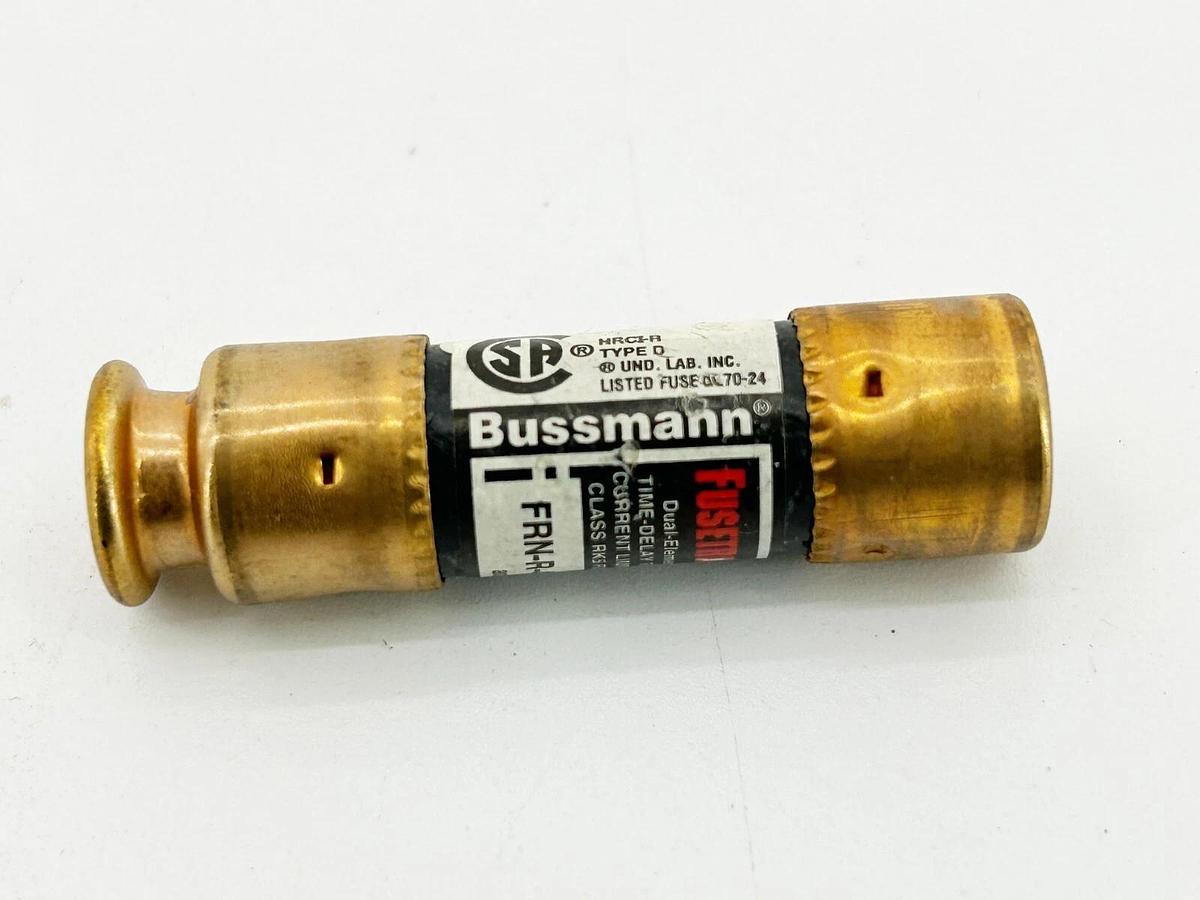 New Lot of 3 Bussmann FRN-R-4 Time Delay Current Limiting Fuse 4A 250V