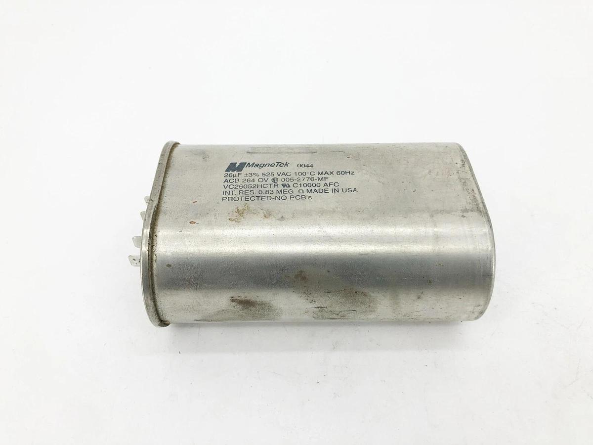 Used Magnetek VC2605HCTR Capacitor 525VAC 100°C Max