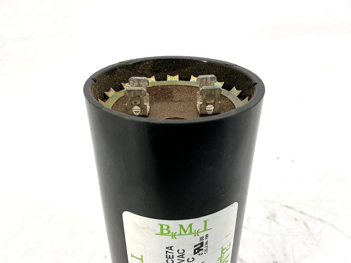 Used BMI 091A072B330CE7A Motor Start Capacitor 72-88UF 330VAC 50/60HZ