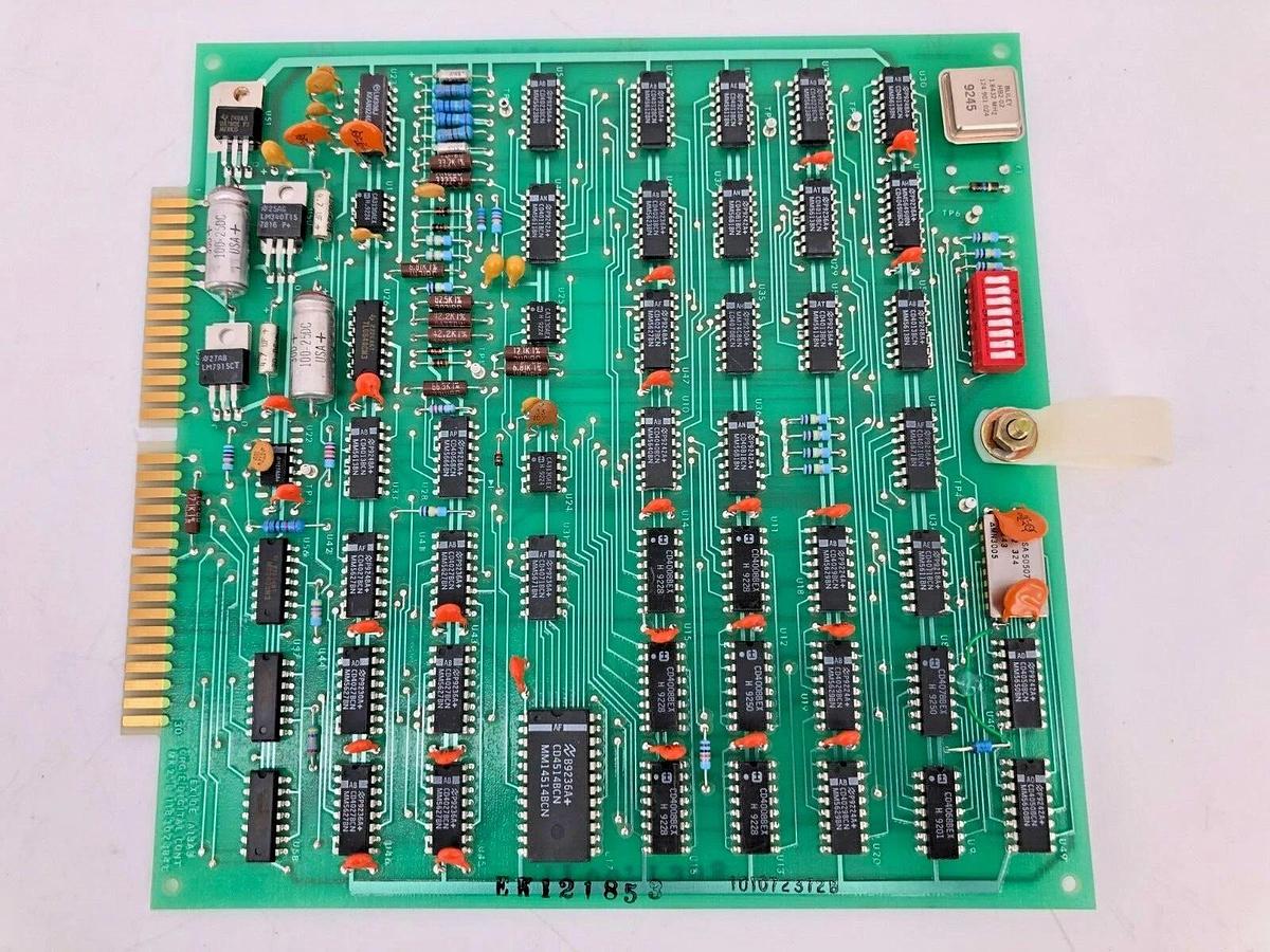 Used Exide 101072372 Rev. B CHG & Digital Cont Card Circuit Board New Surplus No Box